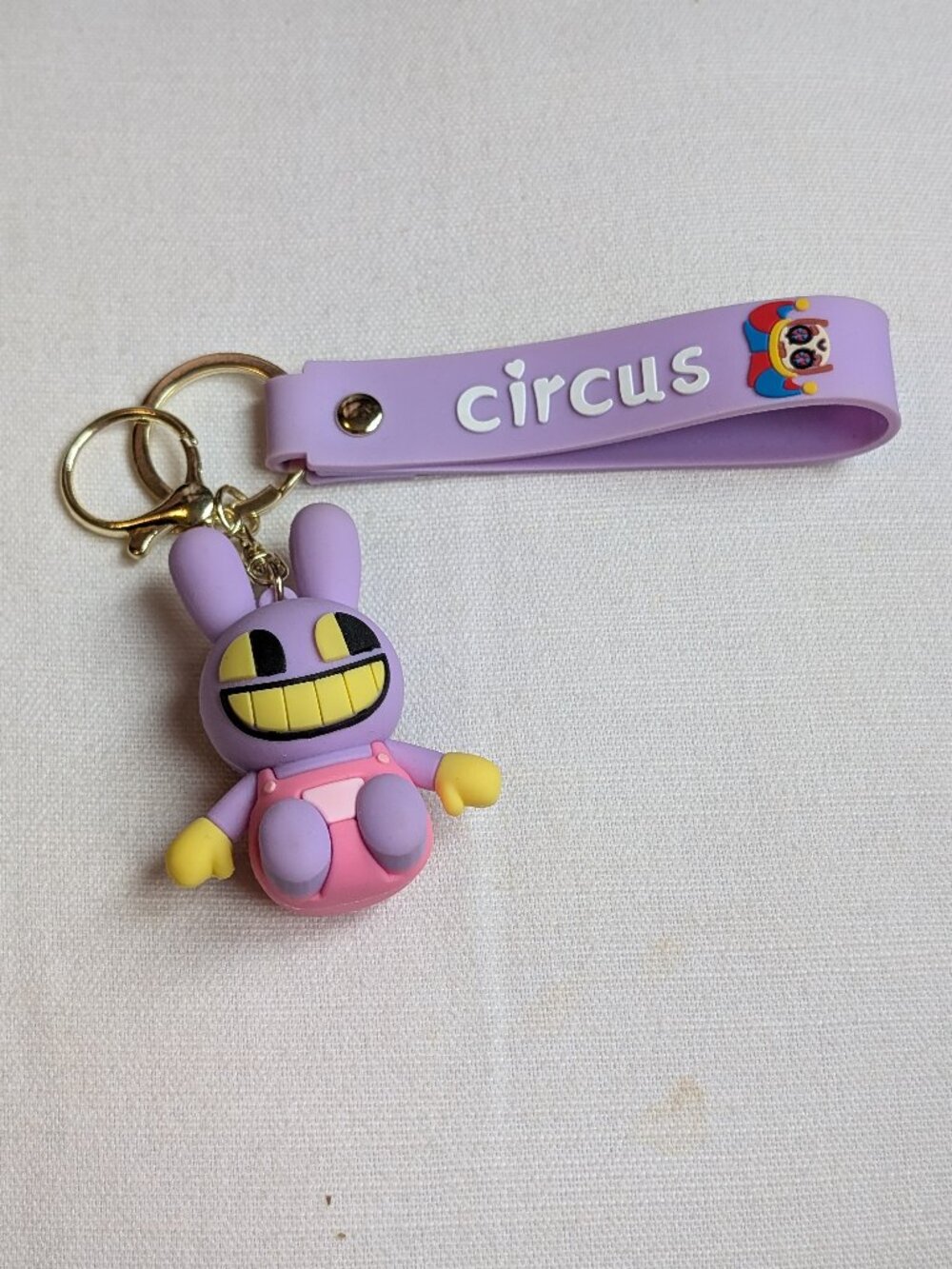The Amazing Digital Circus Jax Rubber Key Chain small